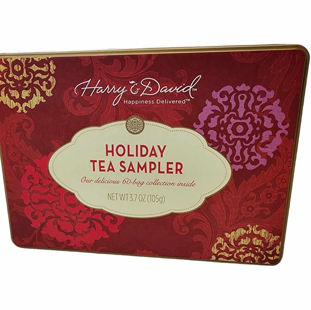 Harry and david Vintage holiday tin